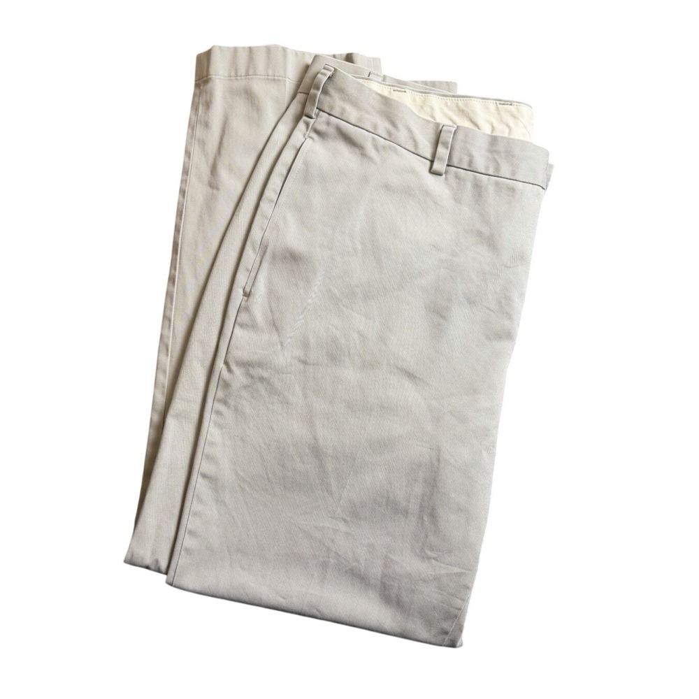 Brooks Brothers Light Stone/Tan Cotton Chinos